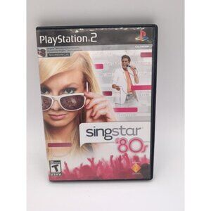 SingStar '80s (Sony PlayStation 2) PS2 Complete CIB